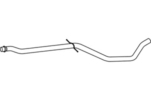 Intermediate muffler in the group  at  Professional Parts Sweden AB (P1709)