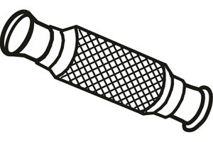 Front pipe in the group  at  Professional Parts Sweden AB (P1743)
