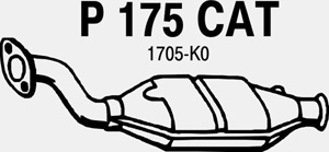 Catalytic converter in the group  at  Professional Parts Sweden AB (P175CAT)