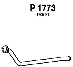 Front pipe i gruppen Tillflligt dolda artiklar hos  Professional Parts Sweden AB (P1773)
