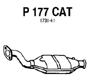 Catalytic converter in the group  at  Professional Parts Sweden AB (P177CAT)