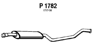 Intermediate muffler in the group  at  Professional Parts Sweden AB (P1782)