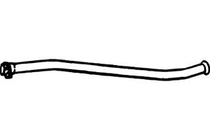 Intermediate pipe in the group  at  Professional Parts Sweden AB (P1801)