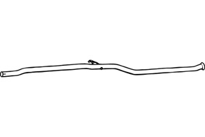 Intermediate pipe in the group  at  Professional Parts Sweden AB (P1802)