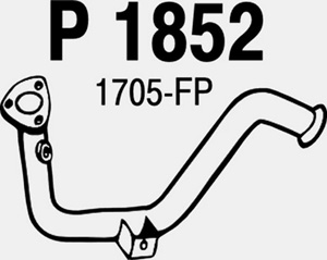 Front pipe in the group  at  Professional Parts Sweden AB (P1852)