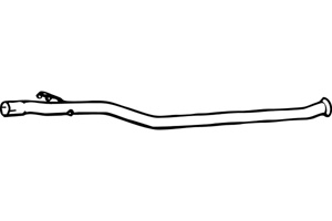 Intermediate pipe in the group  at  Professional Parts Sweden AB (P1856)