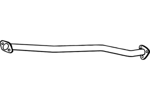 Intermediate pipe in the group  at  Professional Parts Sweden AB (P1867)