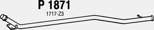 Intermediate pipe in the group  at  Professional Parts Sweden AB (P1871)