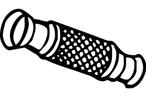 Front pipe in the group  at  Professional Parts Sweden AB (P1886)