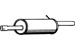 Rear muffler in the group  at  Professional Parts Sweden AB (P1901)