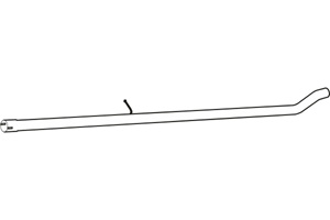 Intermediate pipe in the group  at  Professional Parts Sweden AB (P1910)