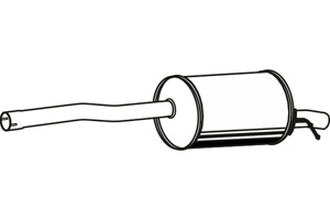 Rear muffler in the group  at  Professional Parts Sweden AB (P1936)