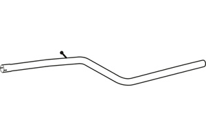 Intermediate pipe in the group  at  Professional Parts Sweden AB (P1944)