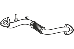 Front pipe in the group  at  Professional Parts Sweden AB (P1948)