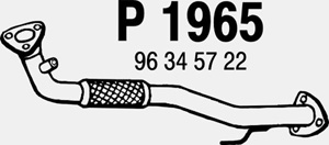 Front pipe in the group  at  Professional Parts Sweden AB (P1965)