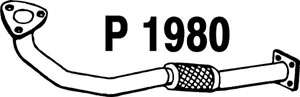 Front pipe in the group  at  Professional Parts Sweden AB (P1980)