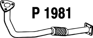 Front pipe in the group  at  Professional Parts Sweden AB (P1981)