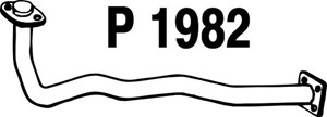 Front pipe in the group  at  Professional Parts Sweden AB (P1982)