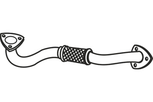 Front pipe in the group  at  Professional Parts Sweden AB (P1990)