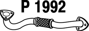 Front pipe in the group  at  Professional Parts Sweden AB (P1992)
