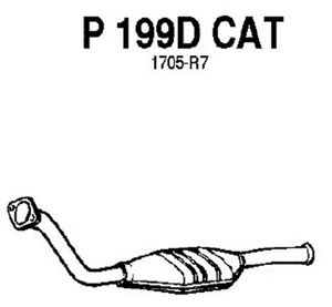 Catalytic converter i gruppen Tillflligt dolda artiklar hos  Professional Parts Sweden AB (P199DCAT)