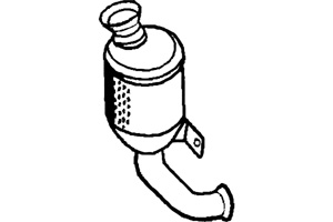 Catalytic converter in the group  at  Professional Parts Sweden AB (P202DCAT)