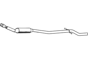 Catalytic converter in the group  at  Professional Parts Sweden AB (P203CAT)