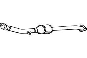 Catalytic converter in the group  at  Professional Parts Sweden AB (P204DCAT)