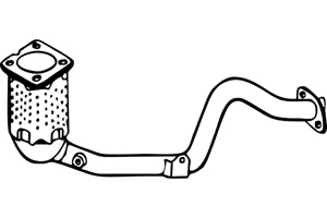 Catalytic converter in the group  at  Professional Parts Sweden AB (P207CAT)