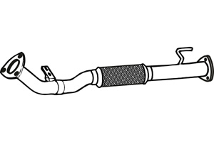 Front pipe in the group  at  Professional Parts Sweden AB (P2105)