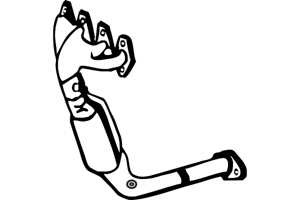 Catalytic converter in the group  at  Professional Parts Sweden AB (P217CAT)