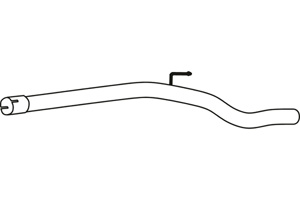 Intermediate pipe i gruppen Tillflligt dolda artiklar hos  Professional Parts Sweden AB (P22012)