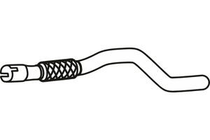 Front pipe i gruppen Tillflligt dolda artiklar hos  Professional Parts Sweden AB (P22016)