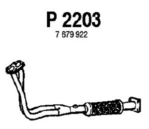 Front pipe in the group  at  Professional Parts Sweden AB (P2203)