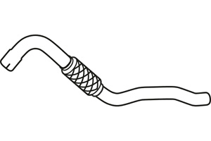 Intermediate pipe in the group Exhaust parts / Exhaust muffler & kits at  Professional Parts Sweden AB (P22039)