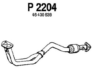 Front pipe in the group  at  Professional Parts Sweden AB (P2204)