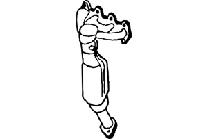 Catalytic converter in the group  at  Professional Parts Sweden AB (P221CAT)
