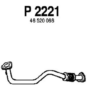 Front pipe in the group  at  Professional Parts Sweden AB (P2221)