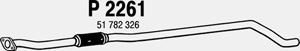 Intermediate pipe in the group  at  Professional Parts Sweden AB (P2261)