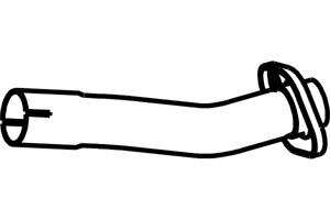 Front pipe in the group  at  Professional Parts Sweden AB (P2265)