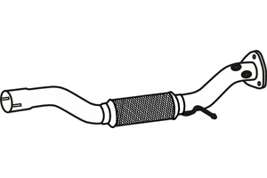 Front pipe in the group  at  Professional Parts Sweden AB (P2285)