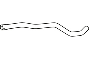 Intermediate pipe in the group  at  Professional Parts Sweden AB (P2286)