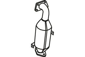 Catalytic converter in the group  at  Professional Parts Sweden AB (P229CAT)