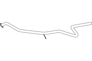 Intermediate pipe in the group  at  Professional Parts Sweden AB (P23004)