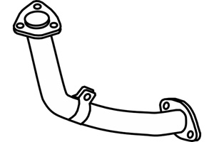 Front pipe in the group  at  Professional Parts Sweden AB (P23052)