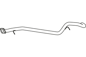 Intermediate pipe in the group  at  Professional Parts Sweden AB (P23064)