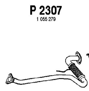 Front pipe in the group  at  Professional Parts Sweden AB (P2307)