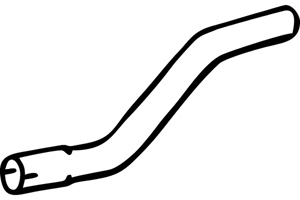Intermediate pipe in the group  at  Professional Parts Sweden AB (P2349)