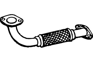 Front pipe in the group  at  Professional Parts Sweden AB (P2351)