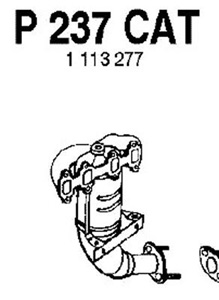 Catalytic converter in the group  at  Professional Parts Sweden AB (P237CAT)